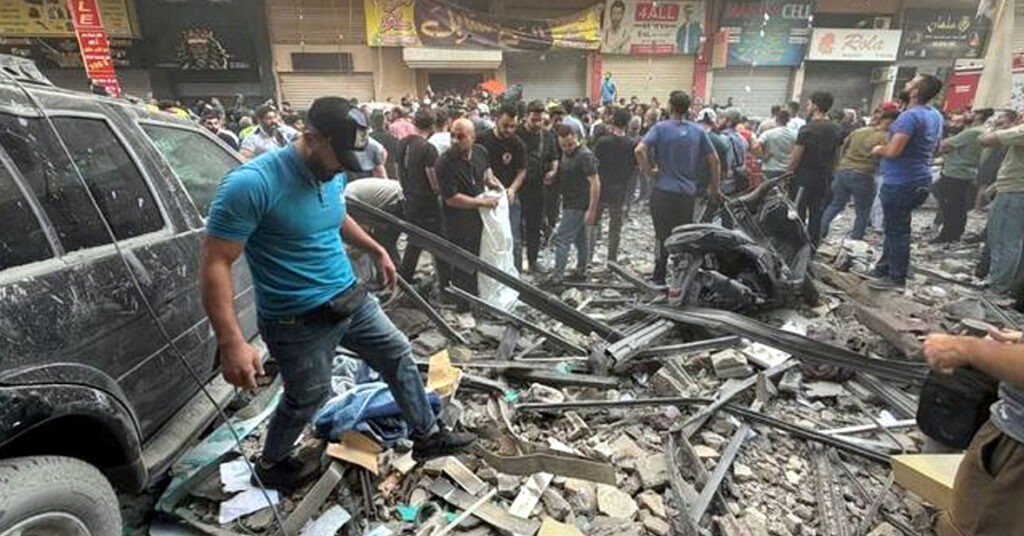 যুদ্ধবিরতির মধ্যেই বৈরুতে ইসরায়েলি বিমান হামলা, নিহত ৫