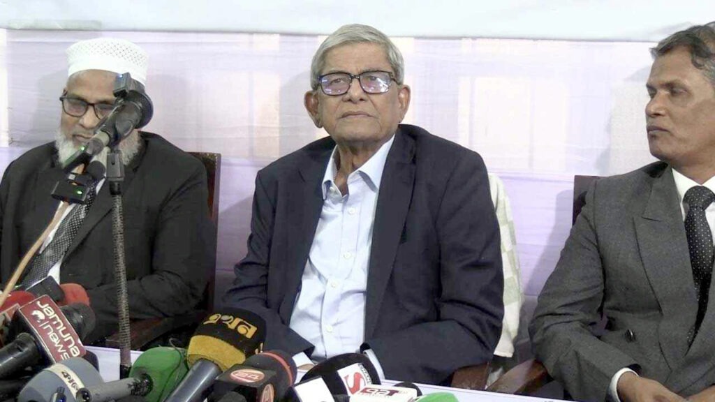 নির্বাচনের আবহাওয়া শুরু হয়ে গেছে : মির্জা ফখরুল