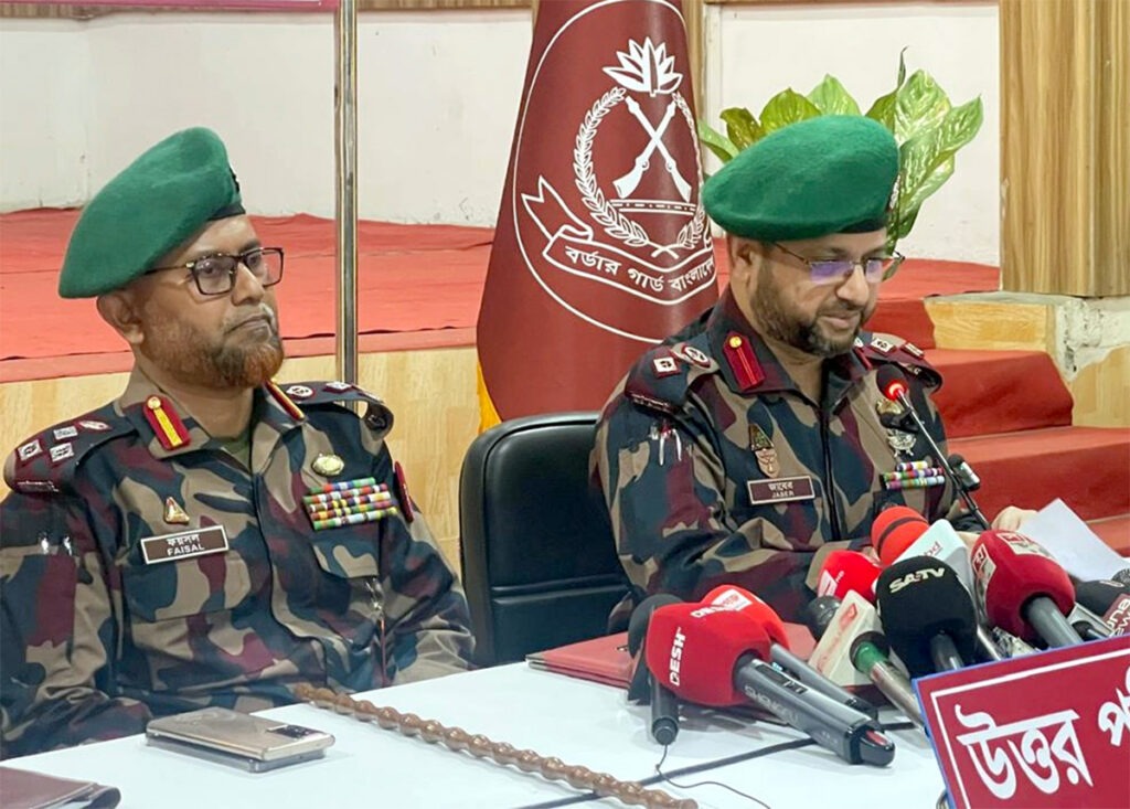 রংপুর রিজিয়নে বিজিবির অভিযানে ৪ কোটি টাকার চোরাচালান পণ্য জব্দ