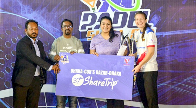 বসুন্ধরা স্পোর্টস সিটিতে পর্দা নামলো প্যাডেল স্ল্যাম ২.০’র