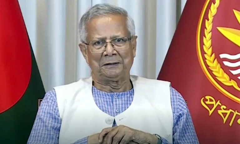 কিছুক্ষণের মধ্যে জাতির উদ্দেশ্যে ভাষণ দেবেন প্রধান উপদেষ্টা