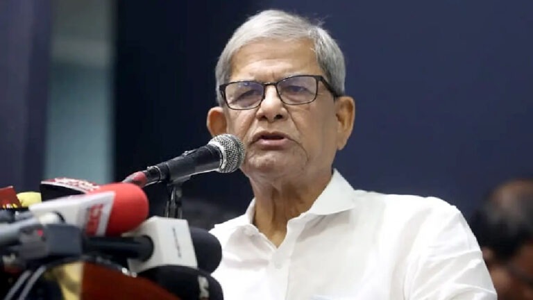 ধর্মের নামে রাষ্ট্রকে বিভাজন করা যাবে না : মির্জা ফখরুল