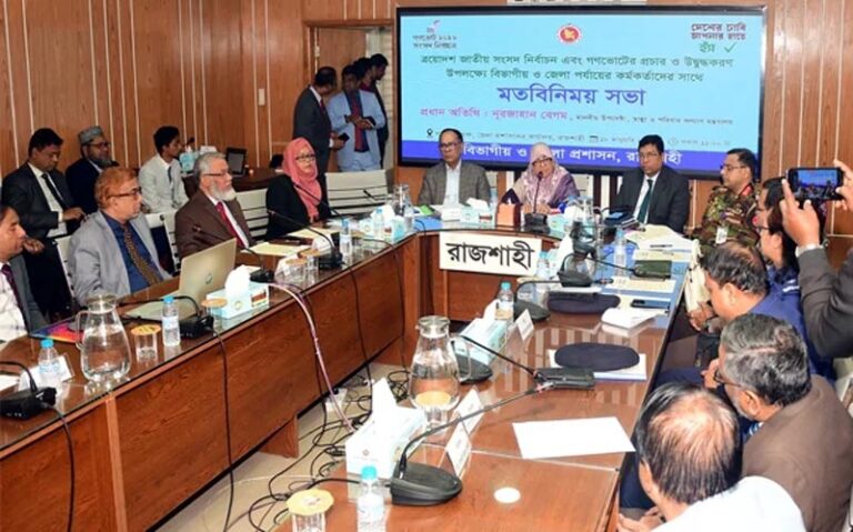 গণভোটের ‘হ্যাঁ’ ভোট হচ্ছে সুন্দর বাংলাদেশ গড়ার জন্য: স্বাস্থ্য উপদেষ্টা