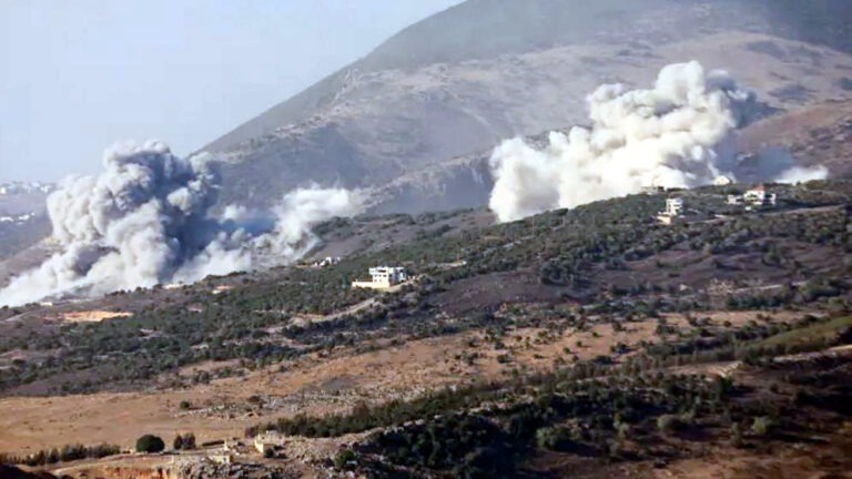 লেবানন-সিরিয়া সীমান্তে ইসরাইলি বিমান হামলায় নিহত ৪