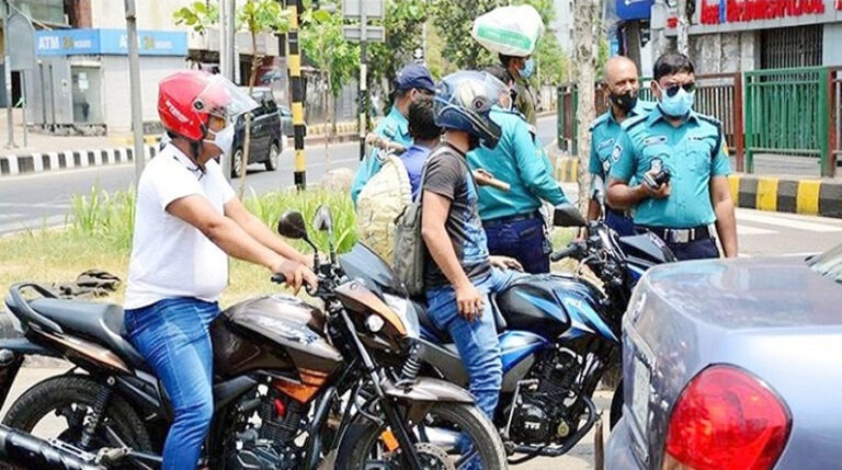 আজও মোটরসাইকেল চলাচলে নিষেধাজ্ঞা, চলবে যেসব যানবাহন
