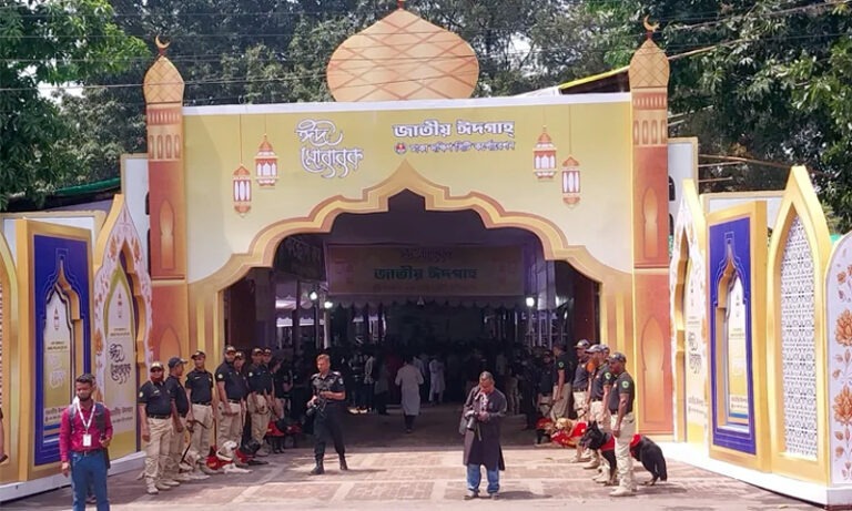 জাতীয় ঈদগাহে প্রধান জামাত সকাল সাড়ে ৮টায়