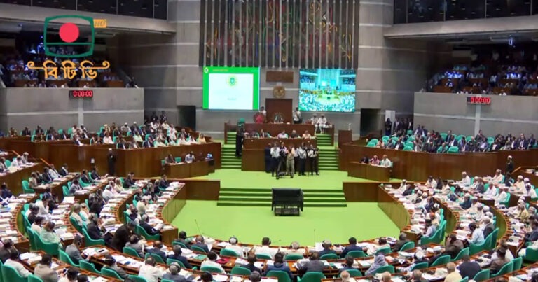 জাতীয় সংসদের দ্বিতীয় দিনের অধিবেশন শুরু