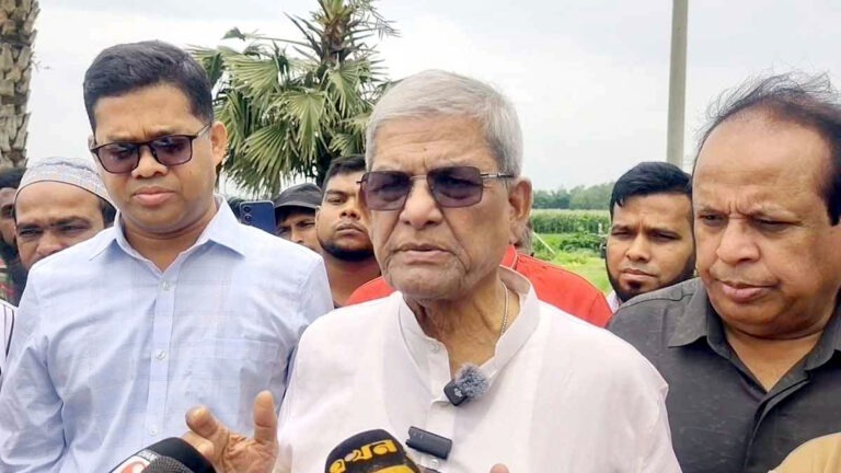 আগামী প্রজন্মের জন্য কৃষি জমি বাঁচাতে হবে : মির্জা ফখরুল