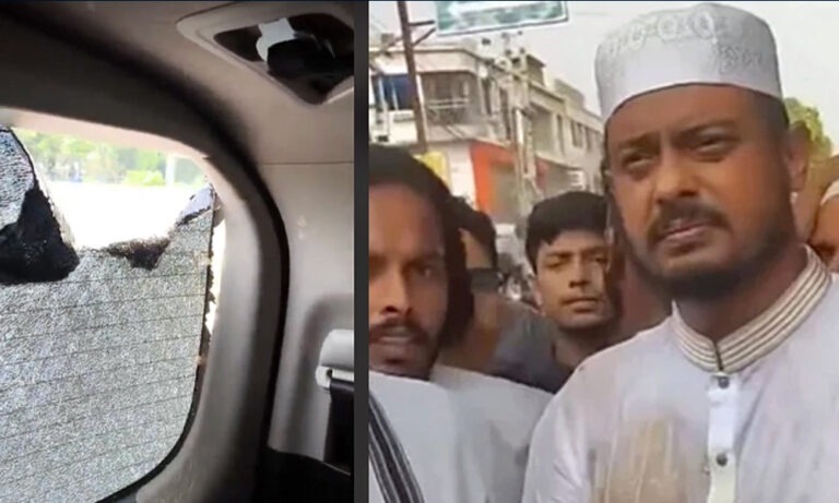 নাসীরুদ্দীন পাটওয়ারীর গাড়িতে হামলা