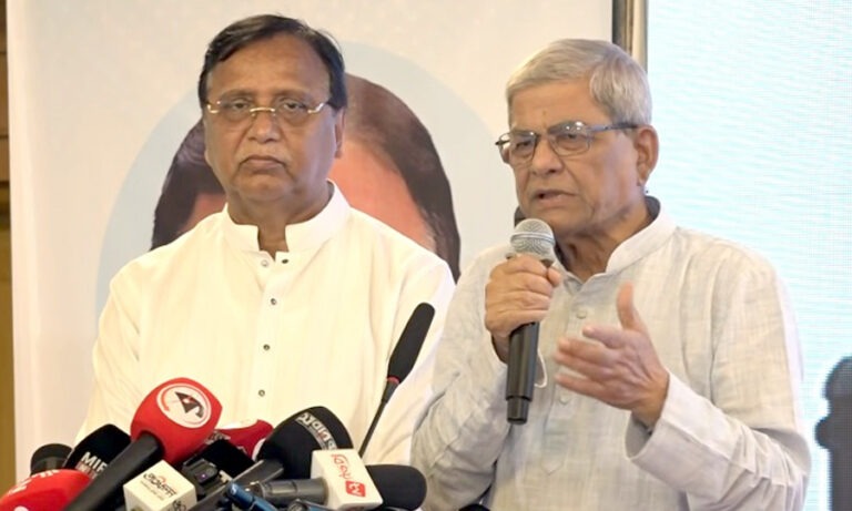 ঢাকার উন্নয়নে সরকার ও মন্ত্রণালয় সব সহযোগিতা করবে: মির্জা ফখরুল