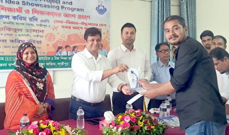 ছোট উদ্যোগই একদিন বিশ্ব জয় করে : ডিসি গাজীপুর