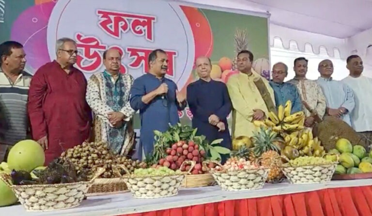 ফল উৎসবের সংস্কৃতি তৃণমূল পর্যায়ে ছড়িয়ে দেওয়ার আহ্বান তথ্যমন্ত্রীর