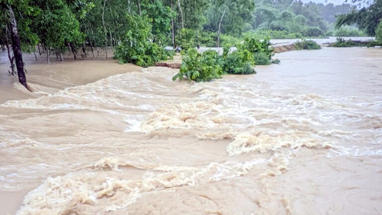 উত্তরের চার জেলায় বন্যার আভাস