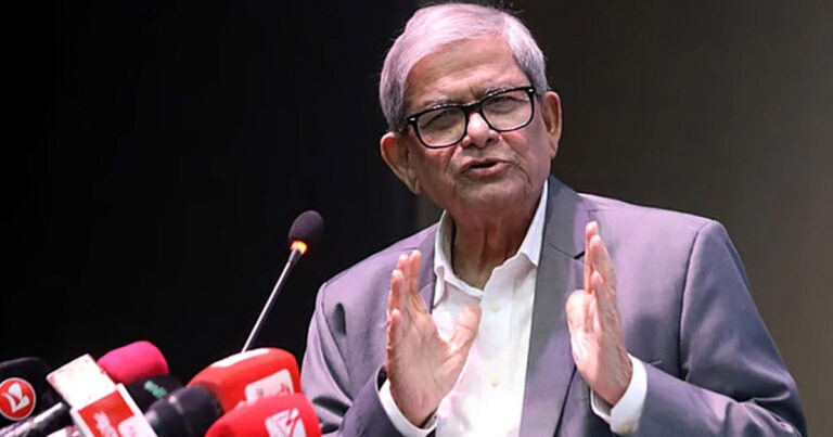 ক্ষমতার যাওয়ার লোভে জুলাইকে ব্যবহার করতে চায় বিরোধী দল: মির্জা ফখরুল