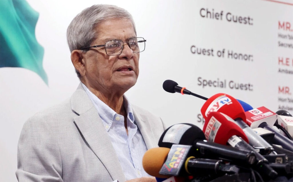 চীনের সঙ্গে জিও পলিটিকাল ও ব্যবসায়িক সম্পর্ক আরও দৃঢ় হবে : মির্জা ফখরুল