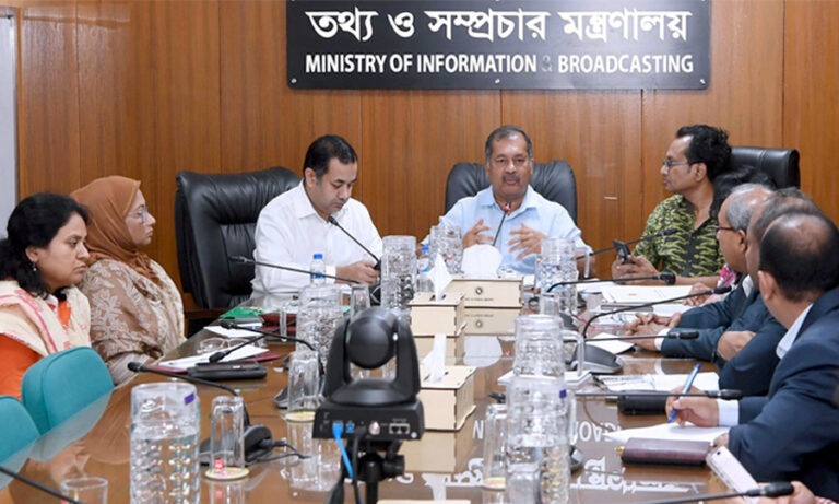 সঠিক তথ্য সরবরাহ এবং অপতথ্য প্রতিরোধের আহ্বান তথ্যমন্ত্রীর