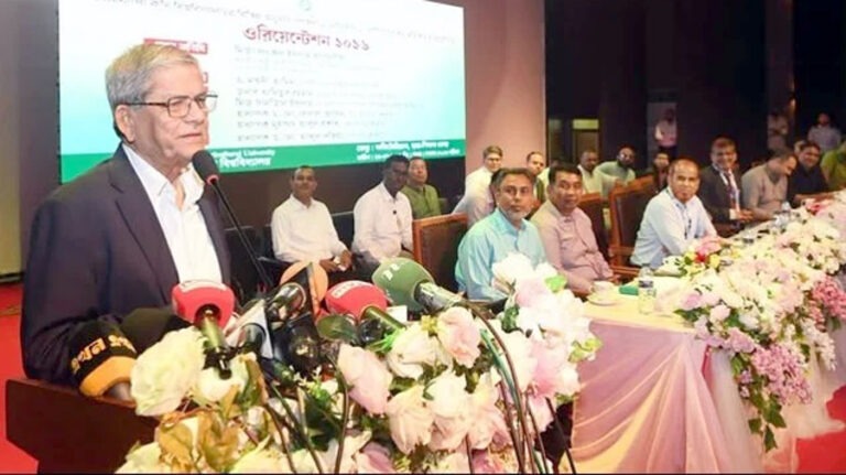খাদ্য নিরাপত্তা নিশ্চিত করতে গবেষণায় বিনিয়োগ বাড়াতে হবে : মির্জা ফখরুল