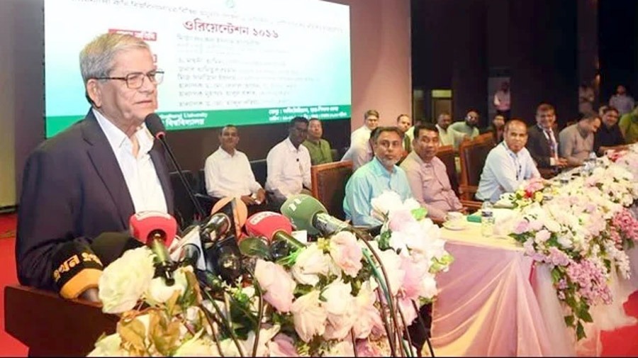 খাদ্য নিরাপত্তা নিশ্চিত করতে গবেষণায় বিনিয়োগ বাড়াতে হবে : মির্জা ফখরুল