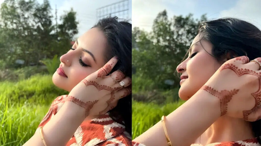 রোদের পরশে পরীমণির ছবি
