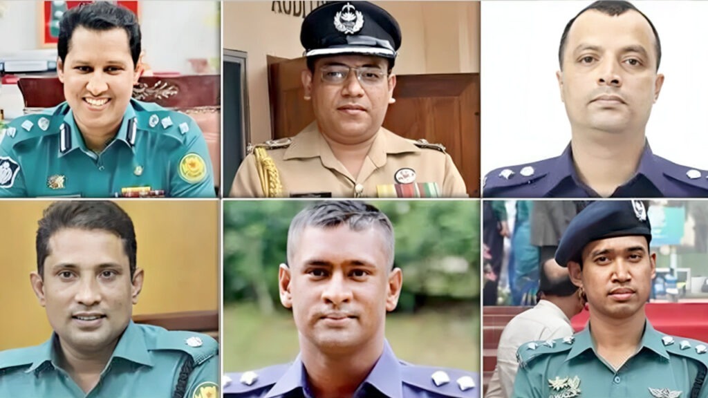 বিপ্লব-রুহানীসহ পুলিশের ৬ কর্মকর্তা বরখাস্ত