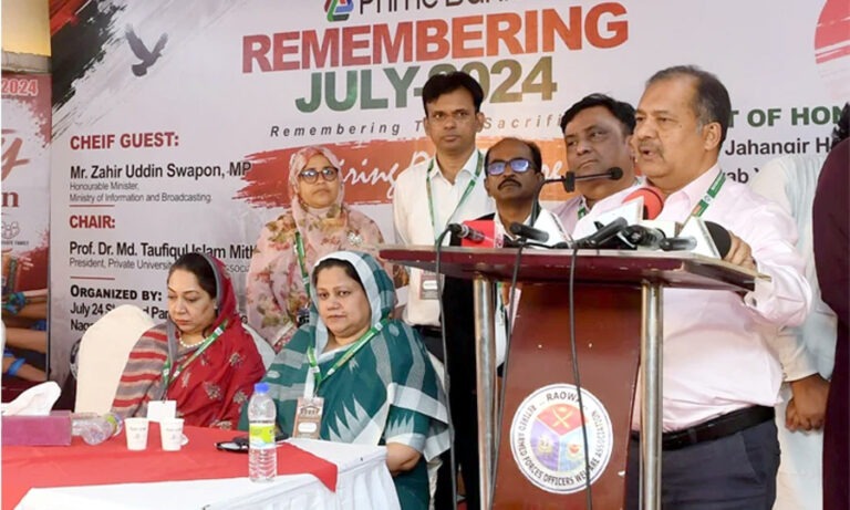 মহান মুক্তিযুদ্ধের চেতনার ধারাবাহিকতাই চব্বিশের জুলাই অভ্যুত্থানের ফসল : তথ্যমন্ত্রী