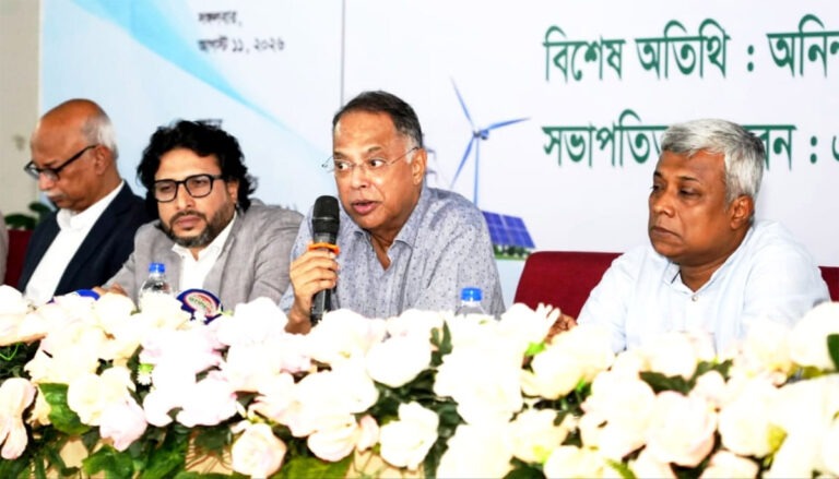 জ্বালানি খাতে বেসরকারি বিনিয়োগ বাড়াতে বিনিয়োগবান্ধব নীতি গ্রহণ করেছে সরকার : জ্বালানি মন্ত্রী
