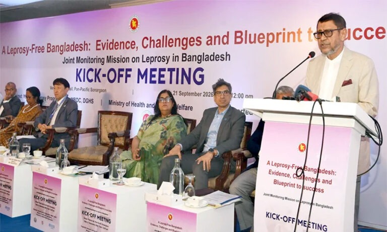 সরকার স্বাস্থ্যখাতকে সর্বোচ্চ গুরুত্ব দিচ্ছে : স্বাস্থ্যমন্ত্রী