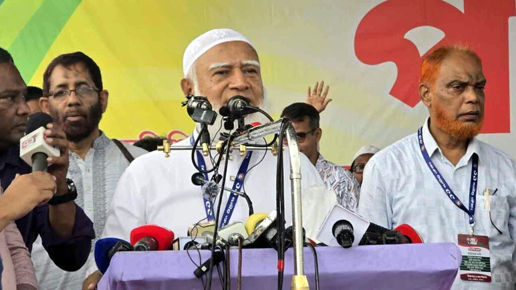 সরকার জনগণের সঙ্গে প্রতারণা করেছে: জামায়াত আমির
