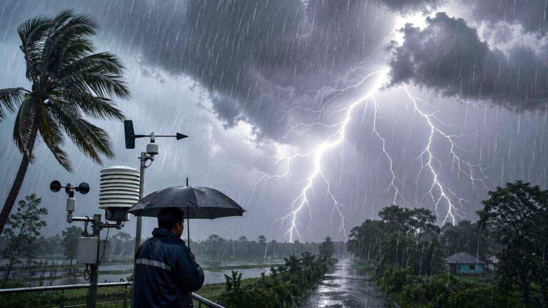দেশের ৮ অঞ্চলে তীব্র ঝড়ের আভাস