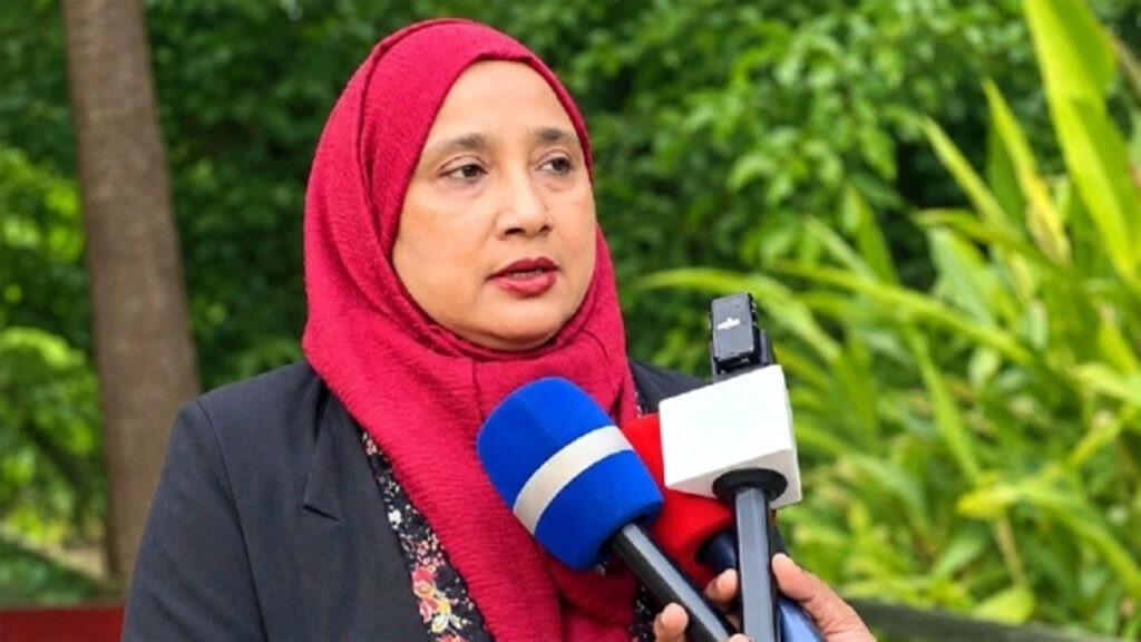সংরক্ষিত নারী এমপি মিষ্টির আসন শূন্য ঘোষণা