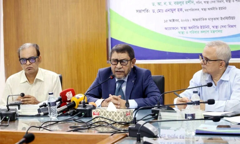আগামী ৬ মাসে ৬০টি ডায়ালাইসিস মেশিন স্থাপনের ঘোষণা স্বাস্থ্যমন্ত্রীর