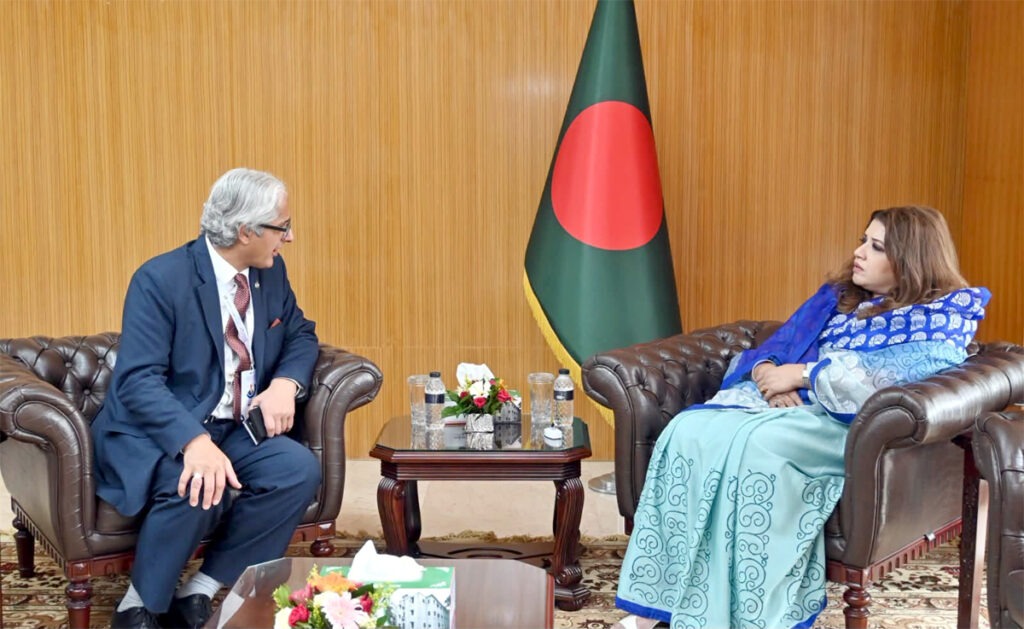 বিশ্বের অন্যতম উৎপাদন কেন্দ্র হতে চায় বাংলাদেশ : শামা ওবায়েদ